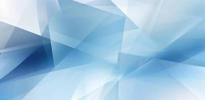 White blue cutting-edge background with a futuristic twist. Created with Generative AI photo