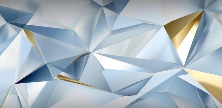 White blue cutting-edge background with a futuristic twist. Created with Generative AI photo