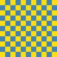 Checkered seamless blue and yellow pattern background use for background design, print, social networks, packaging, textile, web, cover, banner and etc. vector