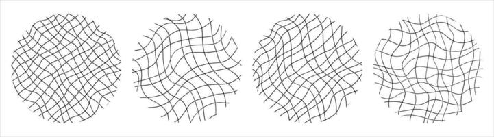 Handwritten Lines and strokes in different styles. Perfect for lettering and texture. Vector illustration