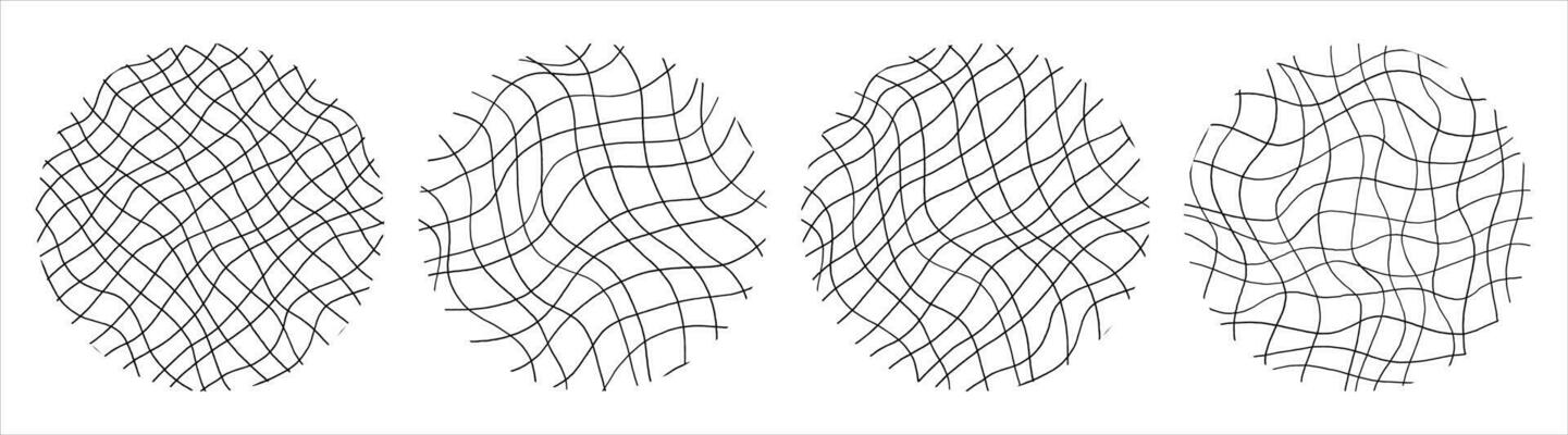 Handwritten Lines and strokes in different styles. Perfect for lettering and texture. Vector illustration