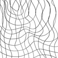 Handwritten Lines and strokes in different styles. Perfect for lettering and texture. Vector illustration