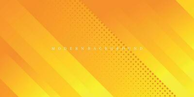 Abstract halftone textured background. Modern background with yellow gradient. geometric background vector