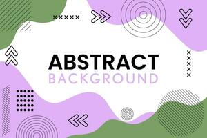 Abstract shape background, modern design vector