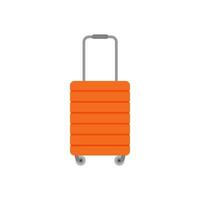 luggage for travel suitcase for vacation and journey vector illustration on white background