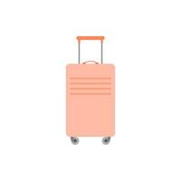 luggage for travel suitcase for vacation and journey vector illustration on white background