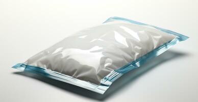 Zip packaging, standard for packaging goods, preserving the freshness of products - AI generated image photo