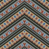 A detailed close-up of a captivating wall pattern vector
