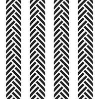 A black and white pattern border of tire treads vector