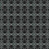 A black and white background with a pattern, repeated seamless border vector