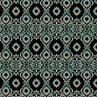 A blue and white seamless pattern on a black background vector