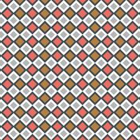 A checkered pattern with red and murstard squares vector