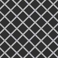 A monochromatic checkered pattern with diagonal lines vector