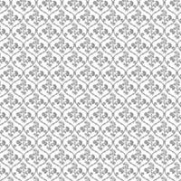 A monochromatic floral pattern on a clean white backdrop vector