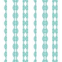 A green and white pattern borders against a white background vector