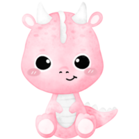 roze draak, schattig draak, jaar van de draak png