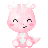 Pink Dragon, cute Dragon, Year of the dragon png