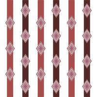 A vibrant red and white striped border pattern vector