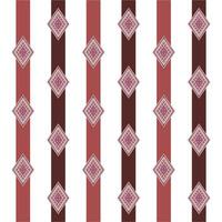 A vibrant red and white striped border pattern vector