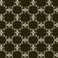 A monochromatic geometric pattern with squares vector