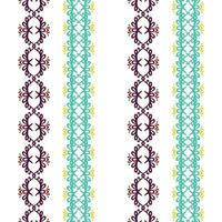 A minimalistic design with a blue and yellow borders on a white background vector