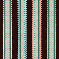 A striped pattern borders with a brown background vector