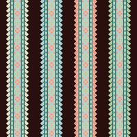 A striped pattern borders with a brown background vector