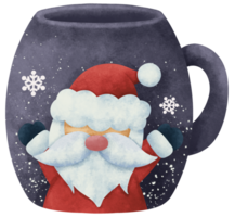 Cute Christmas Mug Illustration png