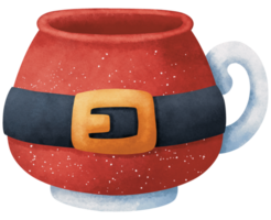 Cute Christmas Mug Illustration png