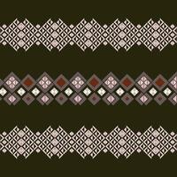 A black and white pattern with diamond shaped red squares vector