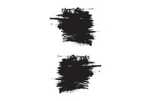 Grungy brush stroke vector