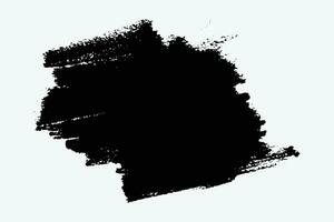Grunge texture brush stroke vector