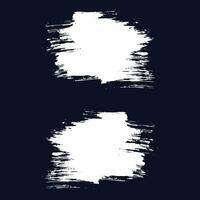 Collection of vector grunge style brush