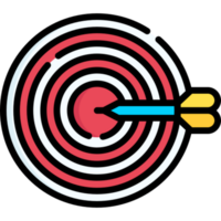 dart board icon design png