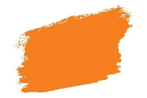 Brushstroke painting isolated background vector