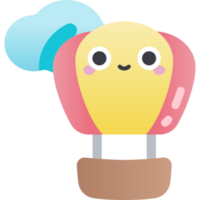varm luft ballonger ikon design png