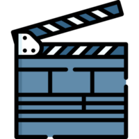 clapperboard icon design png