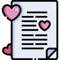 Liebesbrief-Icon-Design png