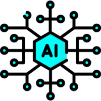 artificial intelligence icon design png