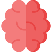 design de ícone do cérebro png