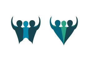 Fundación logo diseño ilustración vector