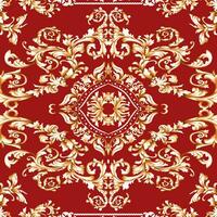floral abstract pattern suitable for textile and printing needs vector