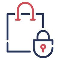 Padlock icon Illustration, for web, app, infographic, etc vector