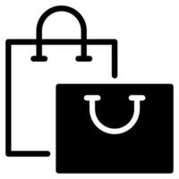 Shopping Bag icon Illustration, for web, app, infographic, etc vector