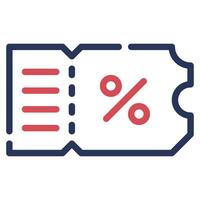 Discount icon Illustration, for web, app, infographic, etc vector