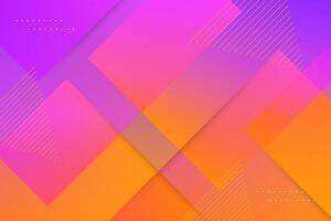 Colorful geometric background. Dynamic shapes composition vector