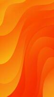 Abstract background orange yellow color with wavy lines and gradients is a versatile asset suitable for various design projects such as websites, presentations, print materials, social media posts vector