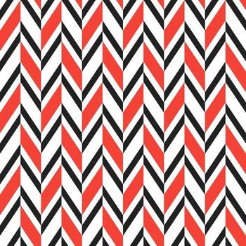 rojo y negro espina de pescado modelo. espina de pescado vector modelo. sin costura geométrico modelo para ropa, envase papel, fondo, fondo, regalo tarjeta.