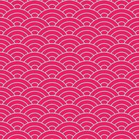 Pink Japanese wave pattern background. Japanese seamless pattern vector. Waves background illustration. for clothing, wrapping paper, backdrop, background, gift card. vector