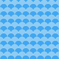 Blue fish scales pattern. fish scales pattern. fish scales seamless pattern. Decorative elements, clothing, paper wrapping, bathroom tiles, wall tiles, backdrop, background. vector